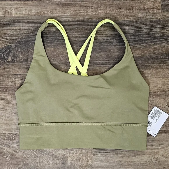 NWT Lululemon Energy Bra Long Line *Medium Support, B-D Cup - Picture 5 of 9